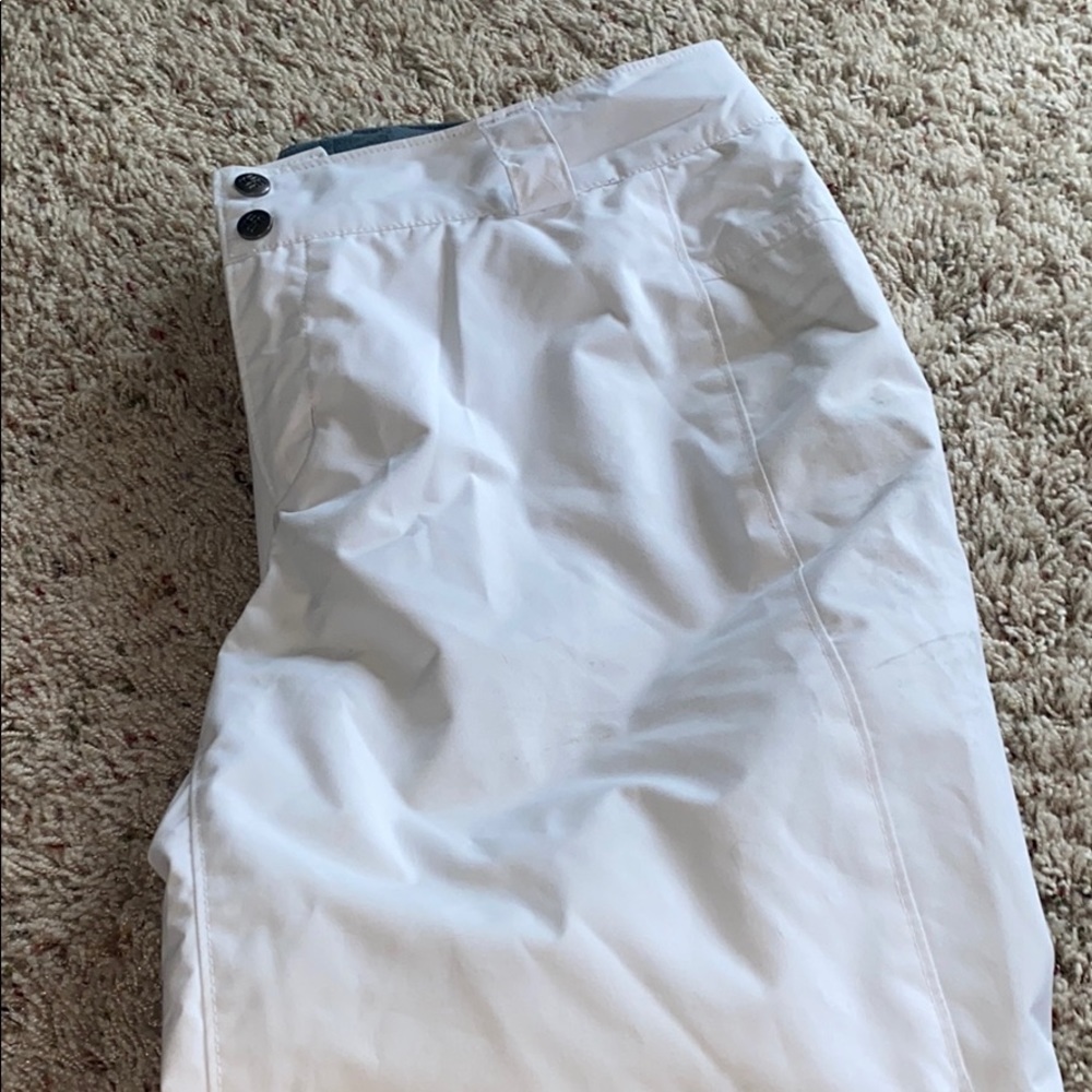 White Columbia snow pants